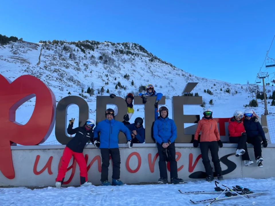 Dia ski a Porté